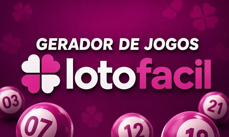 gerador de jogos lotofacil