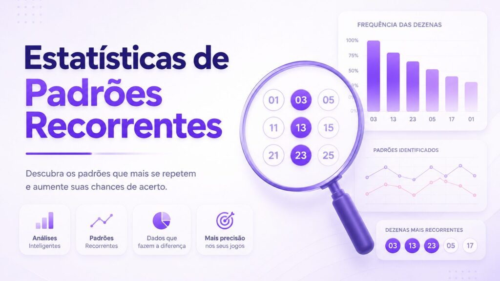 Estatísticas de Padrões Recorrentes lotofacil