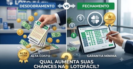 Desdobramento vs. Fechamento na Lotofácil