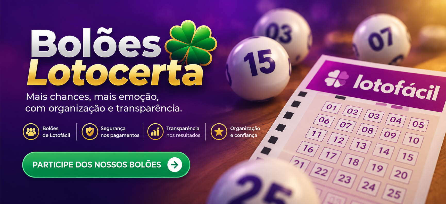 Bolões LotoCerta